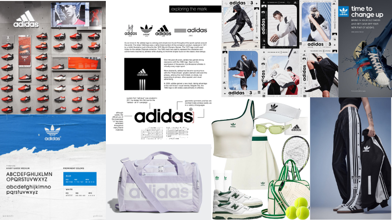 Bộ nhận diện thương hiệu Adidas