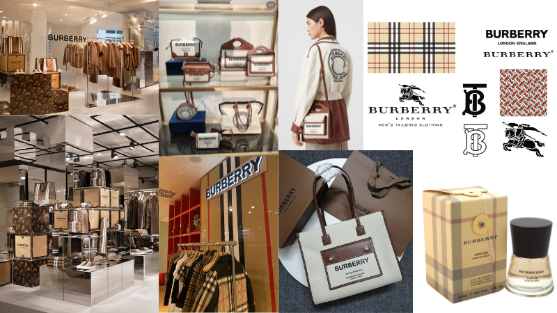 Bộ nhận diện thương hiệu Burberry