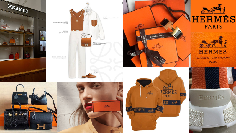 Bộ nhận diện thương hiệu Hermes