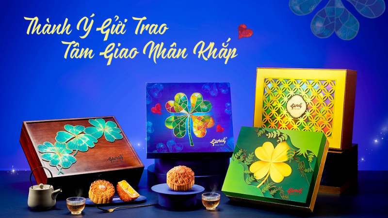 Bánh Trung thu Givral nổi tiếng với đa dạng vị bánh