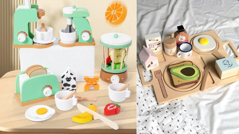 Bé tập làm đầu bếp với bộ đồ chơi làm bánh - ý tưởng hay cho set quà Trung thu cho bé Bé tập làm đầu bếp với bộ đồ chơi làm bánh - ý tưởng hay cho set quà Trung thu cho bé