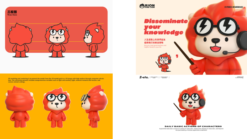 Các bước thiết kế linh vật (mascot)