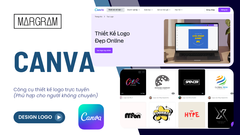 Công cụ thiết kế logo - Canva