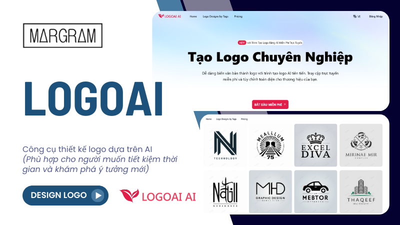 Công cụ thiết kế logo - LogoAI.ai