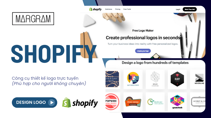 Công cụ thiết kế logo - Shopify Logo Maker