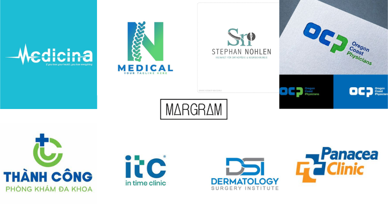 Dạng logo phòng khám phổ biến ngày nay Dạng logo phòng khám phổ biến ngày nay