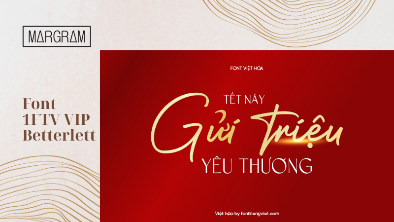 Font 1FTV VIP Betterlett Font 1FTV VIP Betterlett
