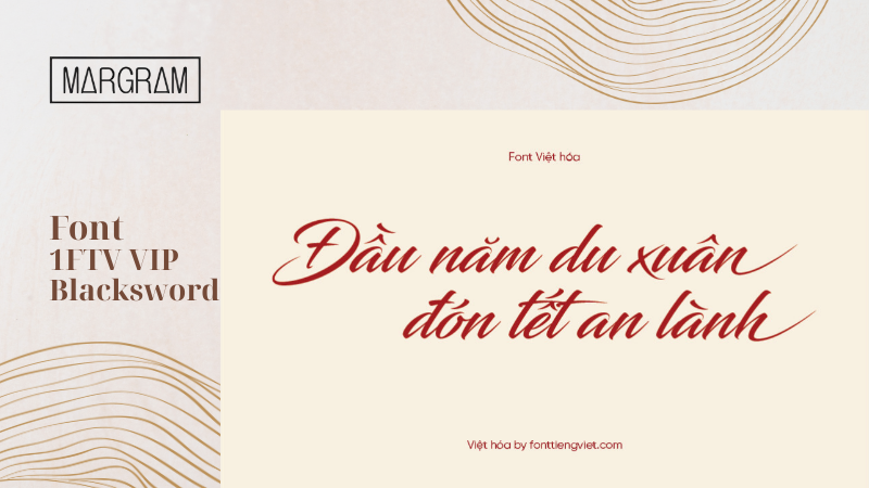 Font 1FTV VIP Blacksword Font 1FTV VIP Blacksword