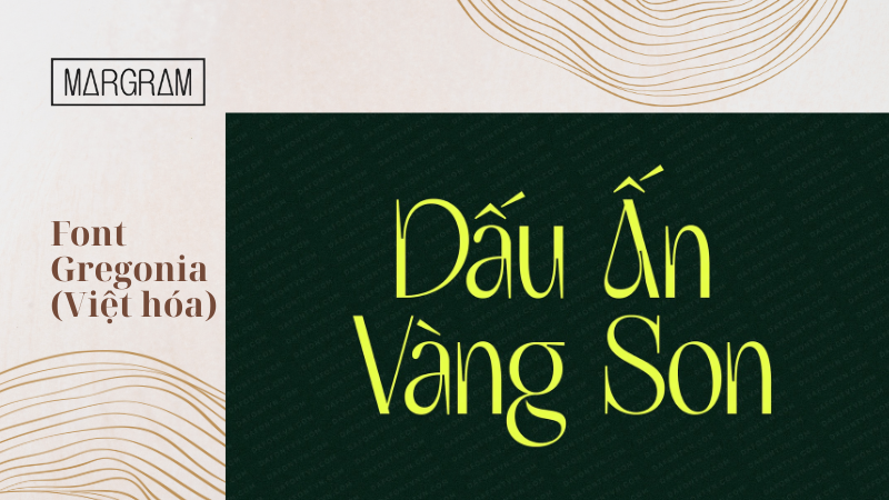 Font Việt hóa Gregonia Font Việt hóa Gregonia