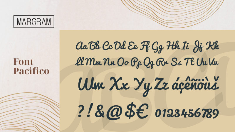 Font Pacifico - Font chữ spa lý tưởng Font Pacifico - Font chữ spa lý tưởng