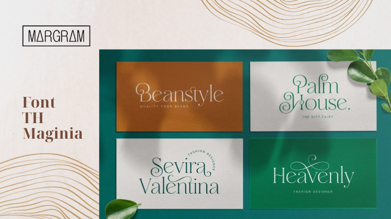 Font TH Maginia Font TH Maginia