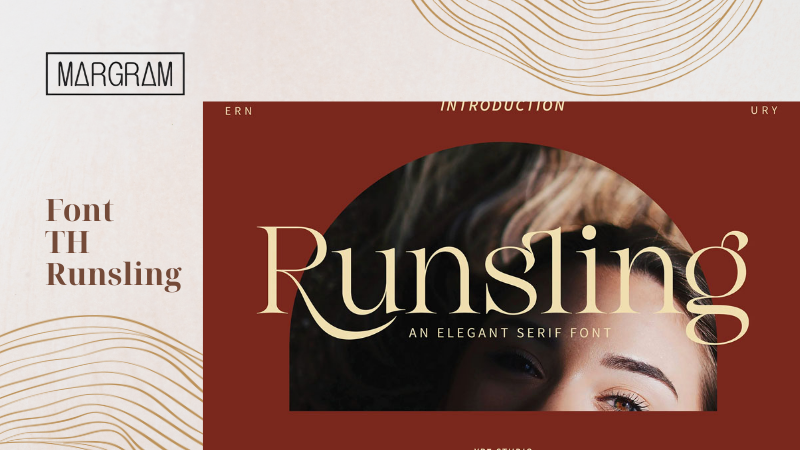 Font TH Runsling Font TH Runsling