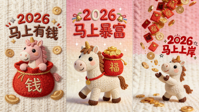 H&igrave;nh ảnh Tết cute chibi 2026