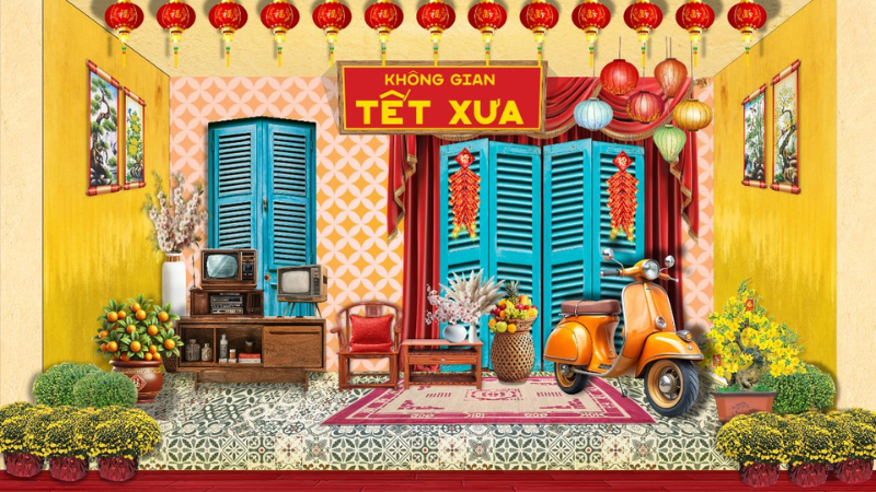 H&igrave;nh ảnh Tết xưa &yacute; nghĩa, gợi nhớ gi&aacute; trị văn h&oacute;a