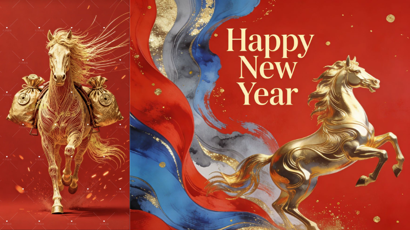 H&igrave;nh ảnh ch&uacute; ngựa 2026 m&atilde; đ&aacute;o th&agrave;nh c&ocirc;ng