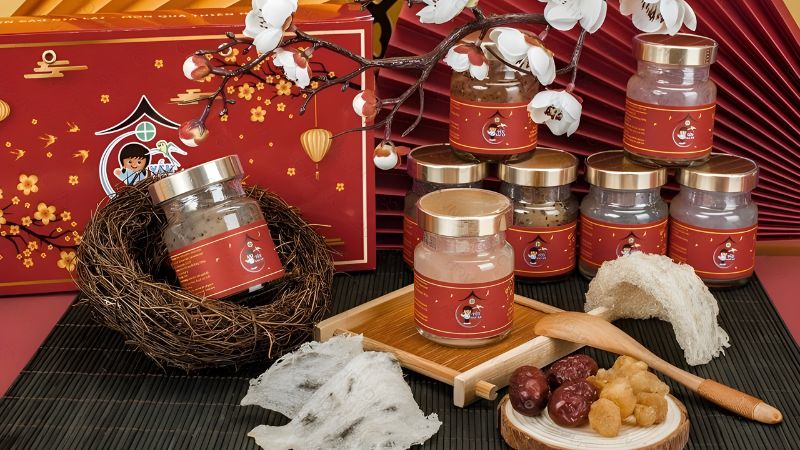 Hộp qu&agrave; sức khỏe Tết, bồi bổ cơ thể, sẻ chia y&ecirc;u thương