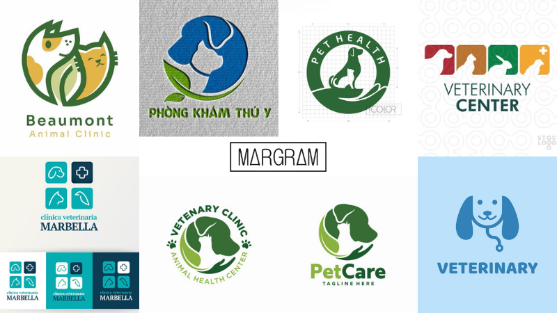 Logo phòng khám thú y đơn giản, dễ nhận diện Logo phòng khám thú y đơn giản, dễ nhận diện