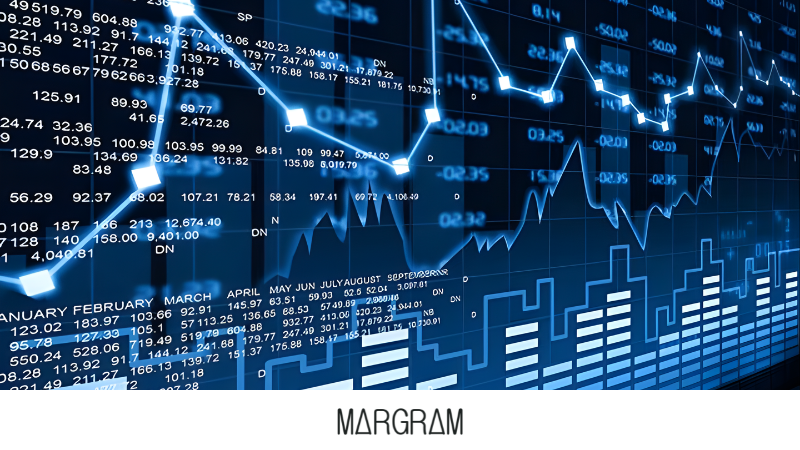 M&agrave;u xanh dương đậm trong chứng kho&aacute;n