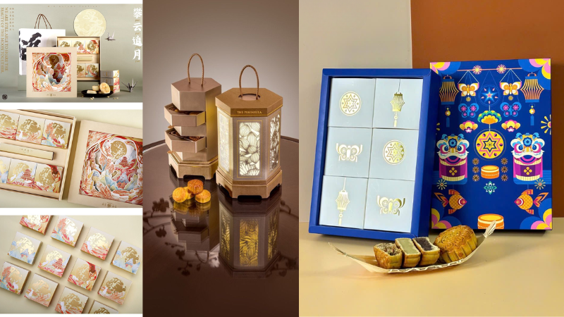Mẫu hộp đựng 6 bánh trung thu Mẫu hộp đựng 6 bánh trung thu