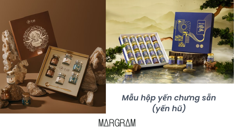 Mẫu in hộp yến chưng sẵn