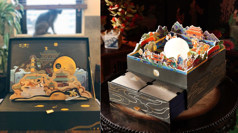 Phong cách 3D tinh xảo trong từng thiết kế mẫu hộp bánh trung thu Phong cách 3D tinh xảo trong từng thiết kế mẫu hộp bánh trung thu