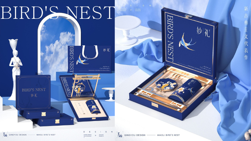 Sự sáng tạo độc đáo trong thiết kế bao bì yến sào cao cấp