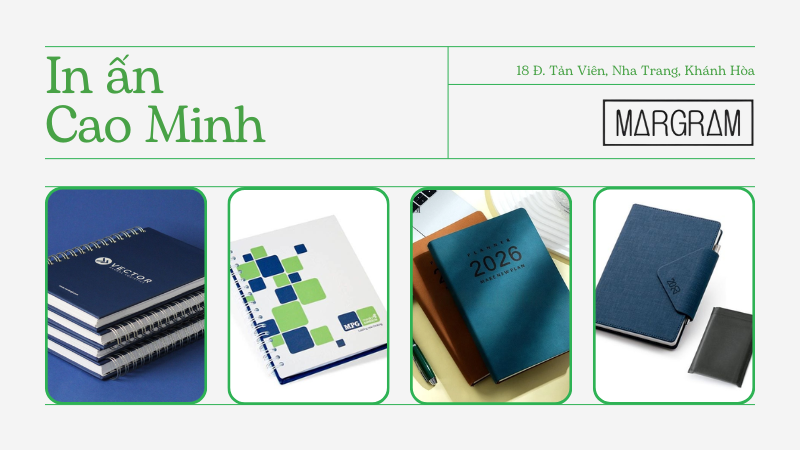 Sổ tay doanh nghiệp bìa da ép Cao Minh Sổ tay doanh nghiệp bìa da ép Cao Minh
