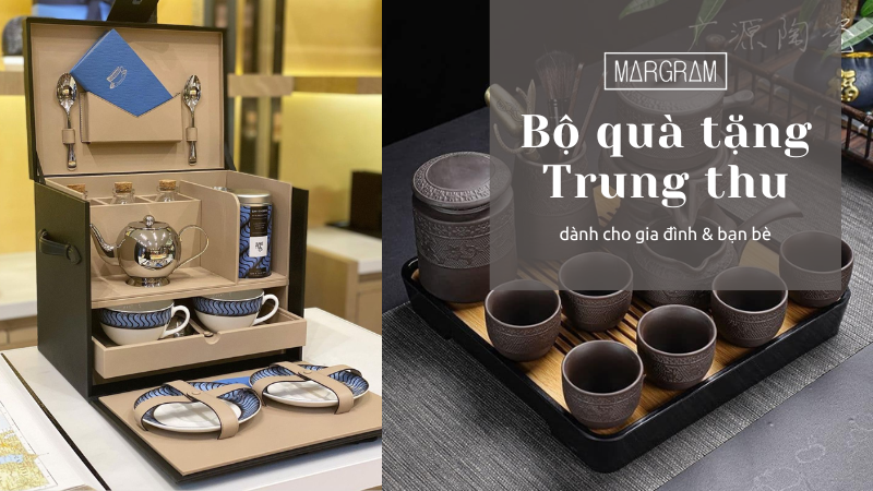 Set ấm chén dùng trong nhà gợi khung cảnh quây quần mùa trăng Set ấm chén dùng trong nhà gợi khung cảnh quây quần mùa trăng