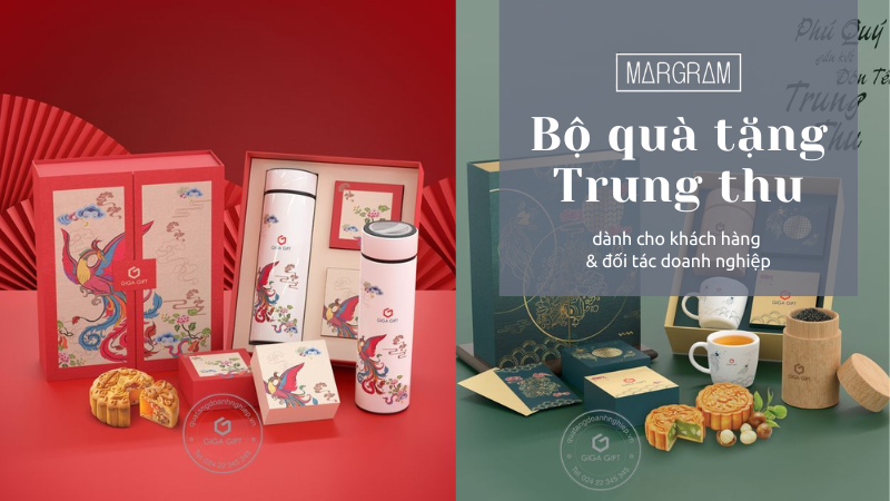 Set quà tặng Trung thu kết hợp dành cho đối tác Set quà tặng Trung thu kết hợp dành cho đối tác