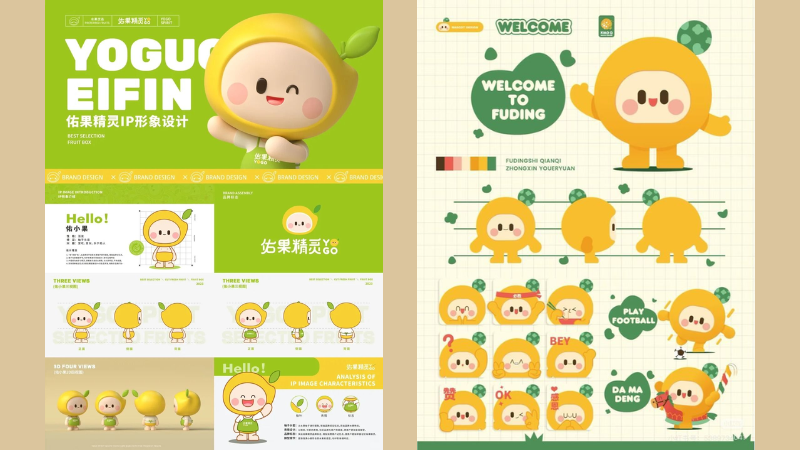 Thiết kế linh vật hoạt hình giúp thương hiệu dễ ghi nhớ