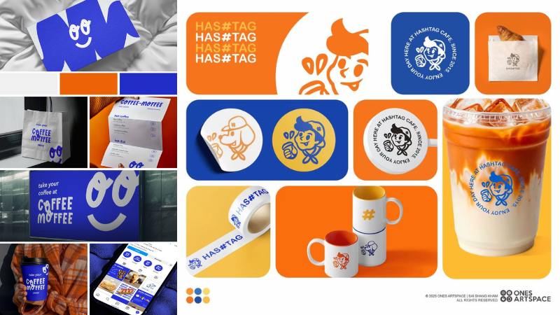 Top mẫu ý tưởng thiết kế logo màu xanh dương đáng tham khảo