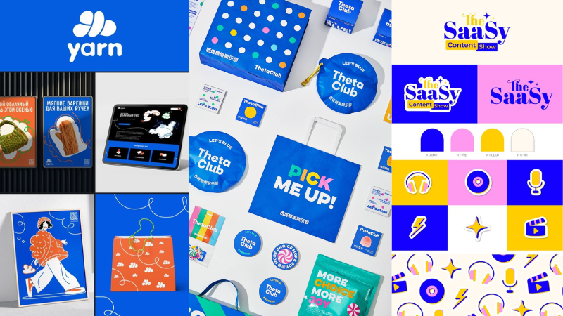 Top mẫu ý tưởng thiết kế logo màu xanh dương đáng tham khảo