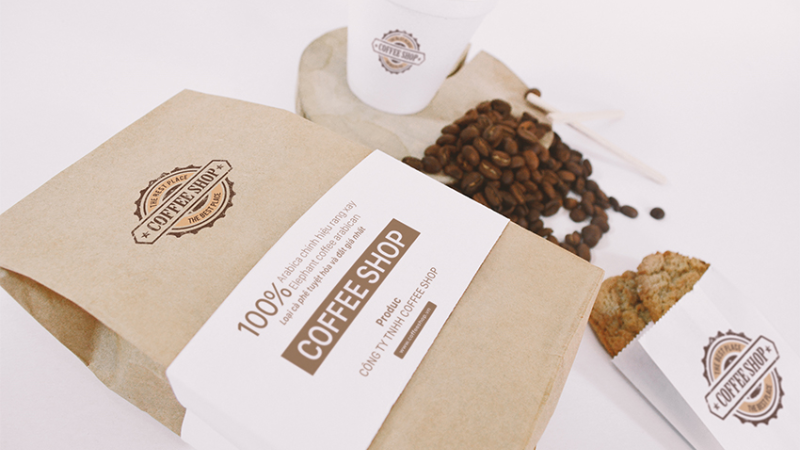Túi cà phê giúp giữ hương vị và chất lượng cà phê trong thời gian dài