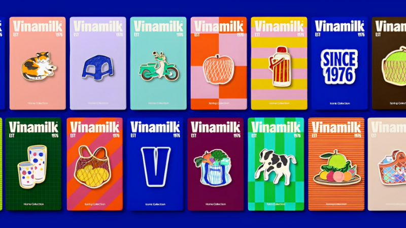 Vinamilk tái định vị thương hiệu với thiết kế bao bì siêu tương phản Vinamilk tái định vị thương hiệu với thiết kế bao bì siêu tương phản