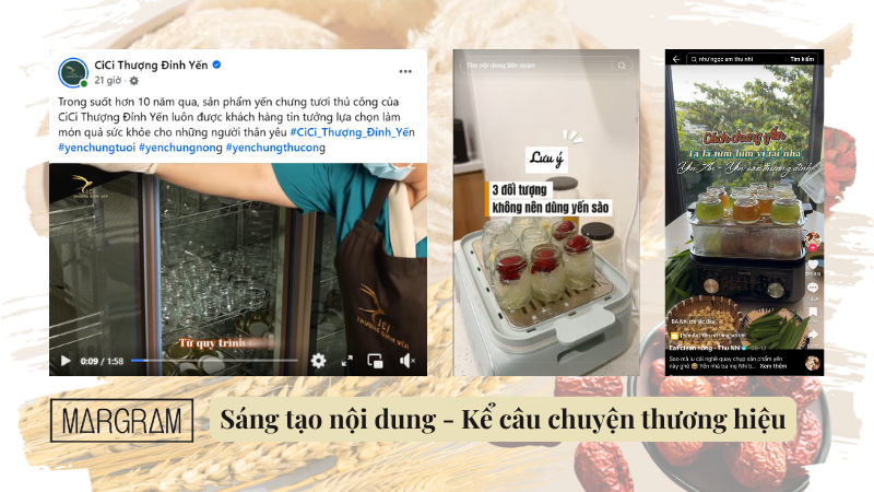 Xây dựng chiến lược doanh nghiệp yến sào bằng cách kể câu chuyện thương hiệu