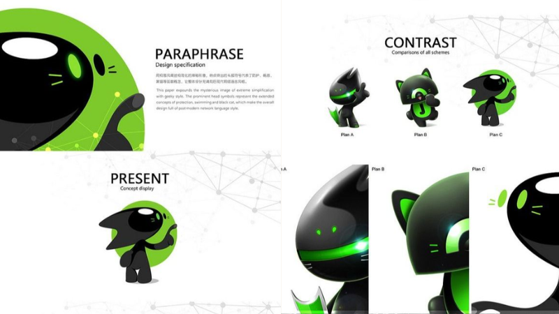 Ý tưởng linh vật công nghệ – robot sáng tạo và tương lai