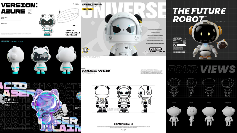 Ý tưởng linh vật công nghệ – robot sáng tạo và tương lai