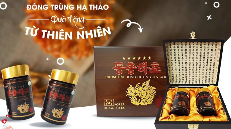 Đông trùng hạ thảo Hàn Quốc Premium Dong Chung Ha Cho