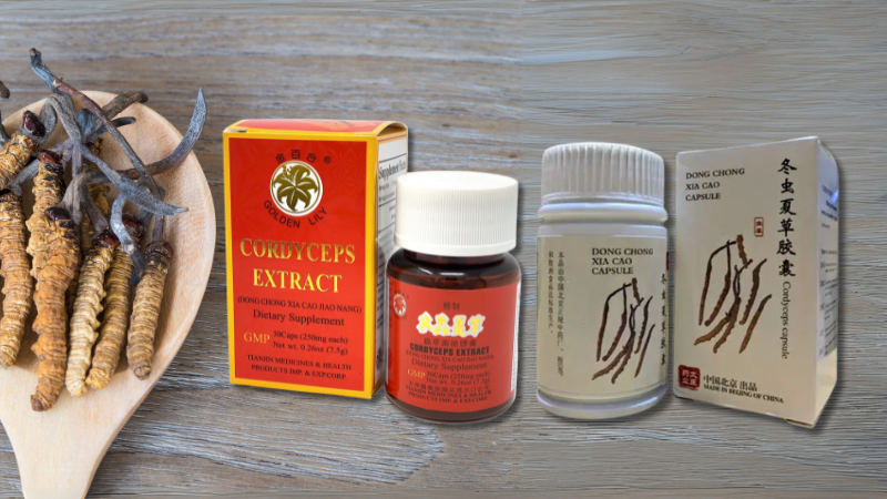 Đông trùng hạ thảo Trung Quốc Cao Jiao Nang