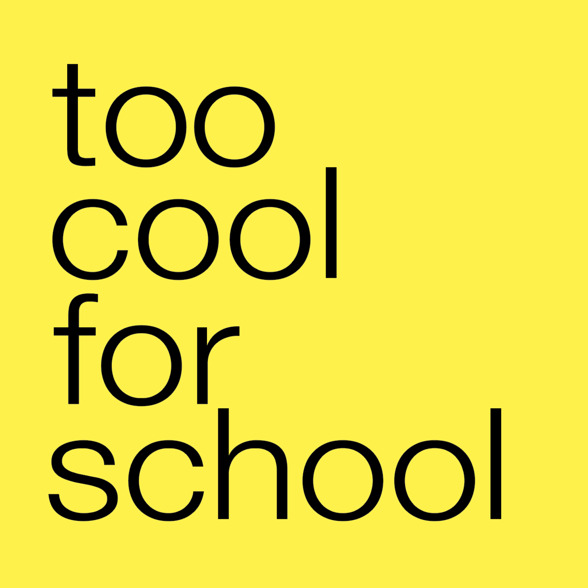 Logo hãng Too cool for school logo my pham han quoc
