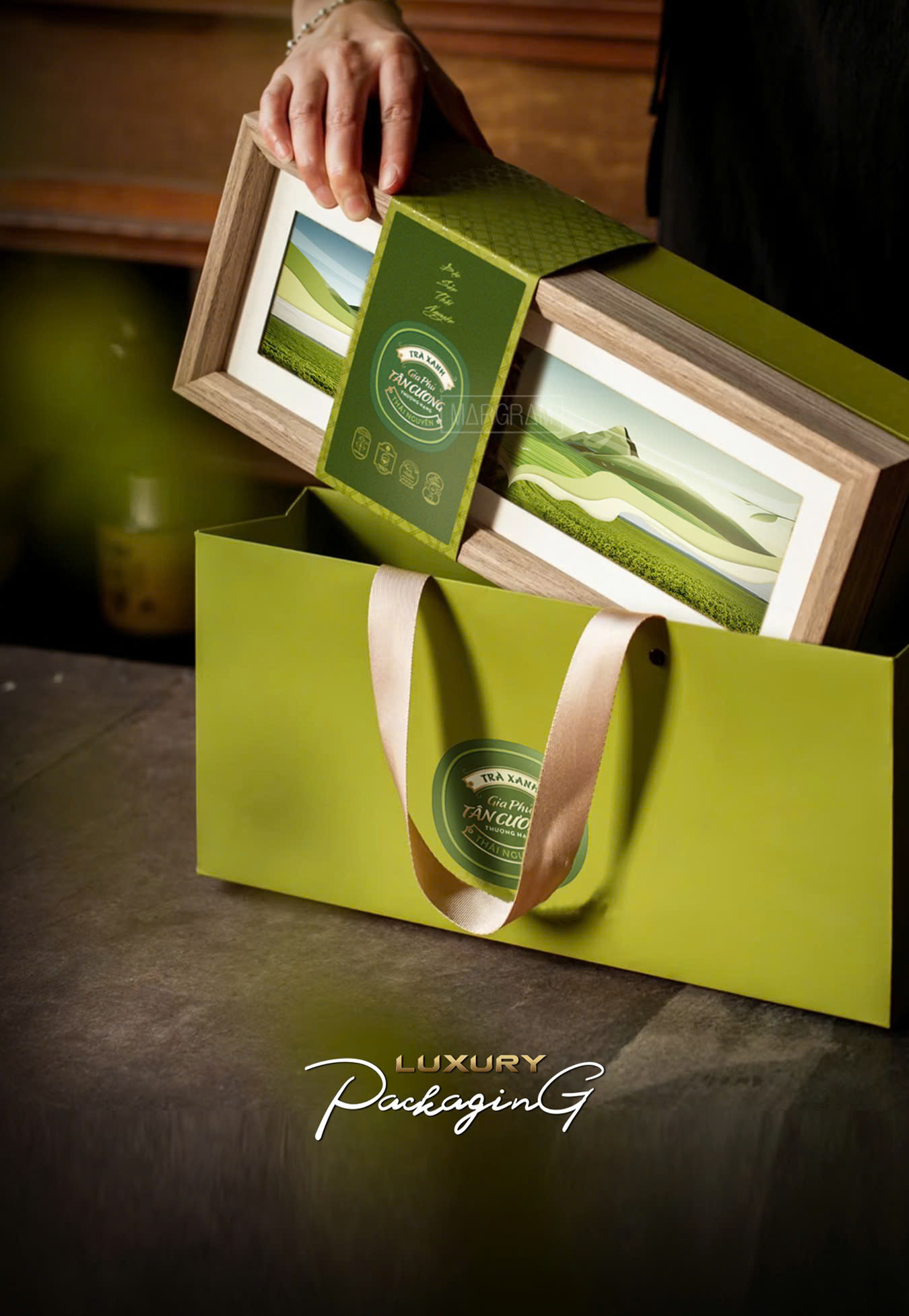 thiết kế bao b&igrave; tr&agrave; cao cấp