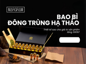 Thiết kế bao bì đông trùng hạ thảo - Bí quyết tạo nên sản phẩm cao cấp