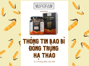 Thông tin bao bì đông trùng hạ thảo: Những điều doanh nghiệp cần biết