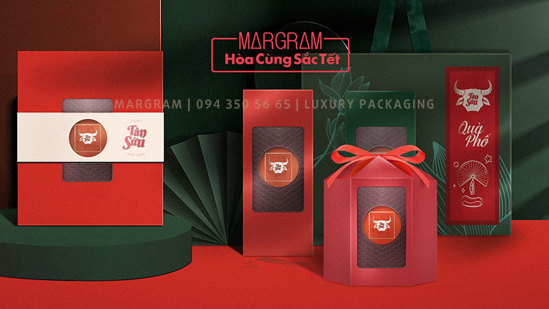 Thiết kế hộp quà Tết 2023 cao cấp theo yêu cầu tại Hà Nội